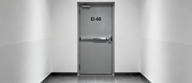 Противопожарные двери EI-60: где устанавливать согласно нормативам